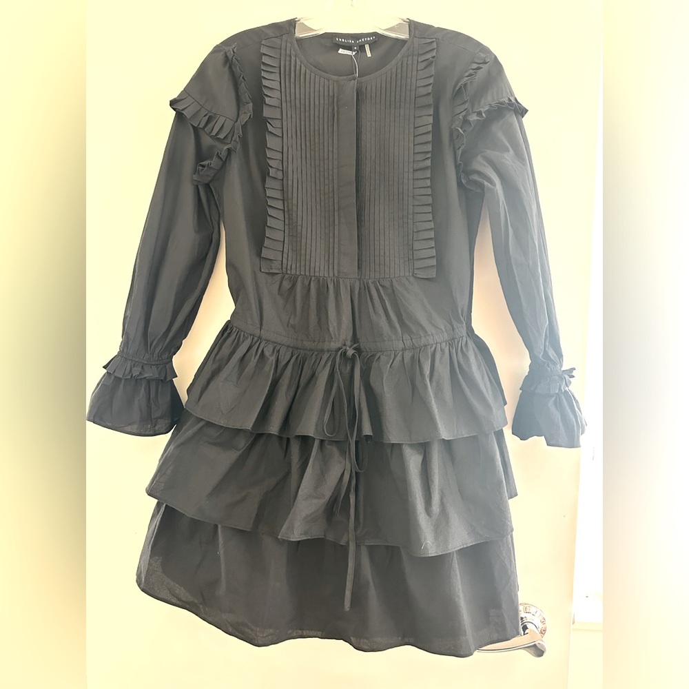 English Factory Black Dress Size Small